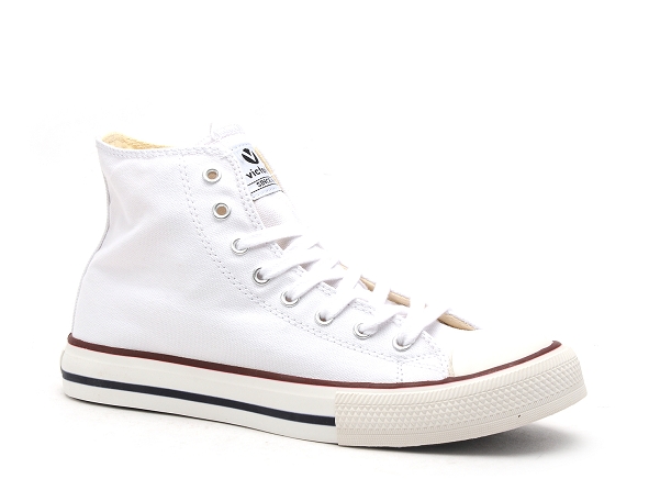 Victoria boots bottine femme tribu bot lona  106500 blanc