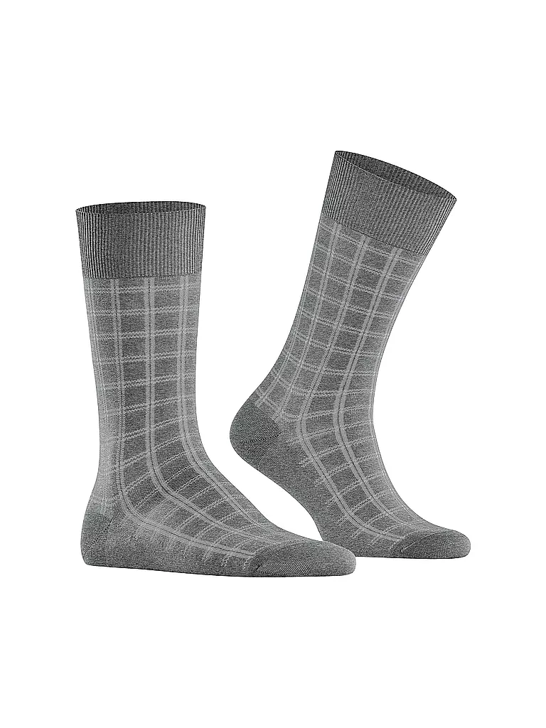FALKE Herren Socken MODERN TAILOR, light greymel. hellgrau
