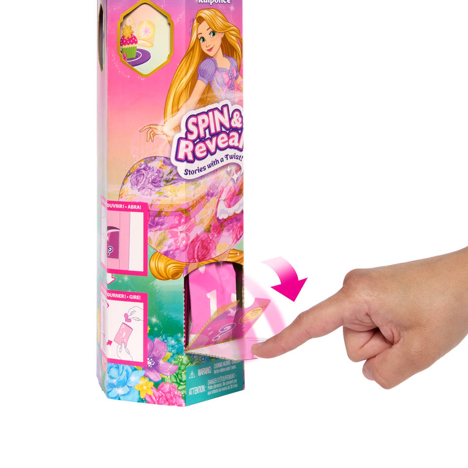 Disney Princess Rapunzel Draaien & Ontdekken pop