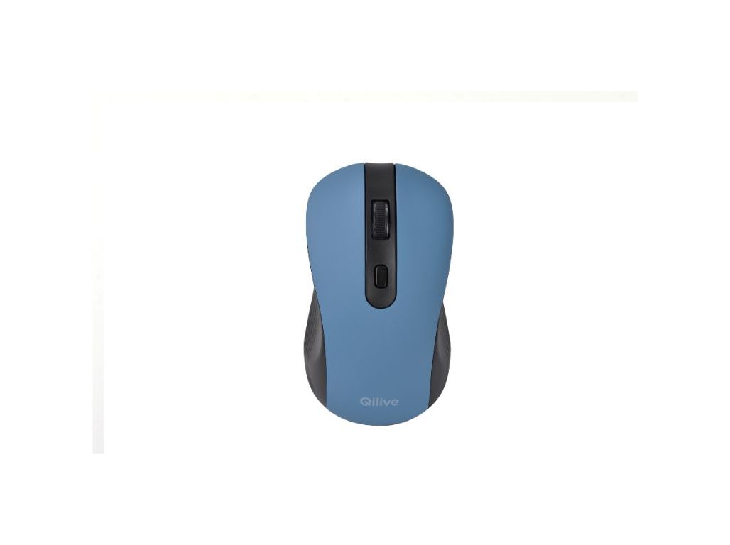 RATO SEM FIO SILENCIOSO QILIVE CSR AZUL