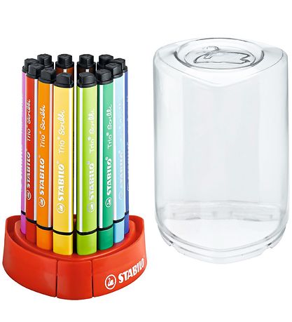 Stabilo Tuschen - Trio Scribbi - 12 st.. - Bunt