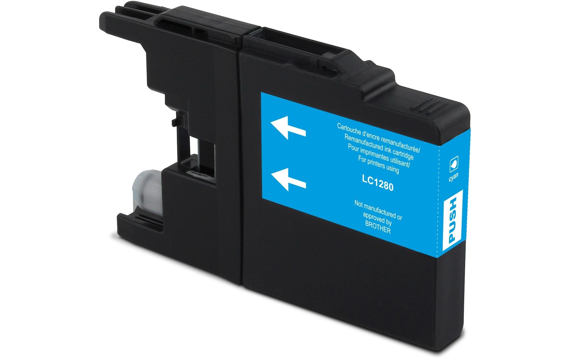 Tinte Brother LC1280 XLC CyanDruckerpatrone