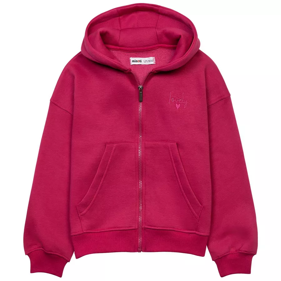 MINOTI Sweatjacke Dunkelrot