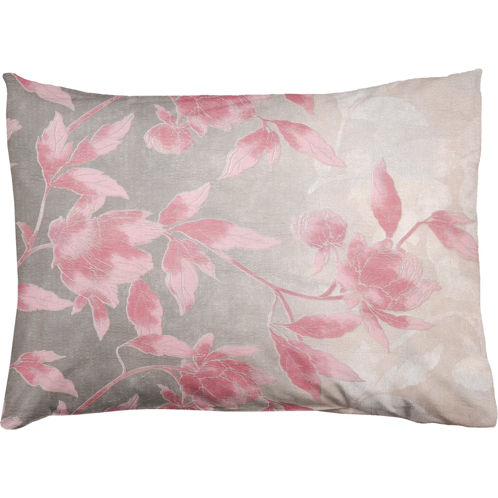 Bettwäsche Seersucker Pflanzen rose 50x70 Kissenbezug