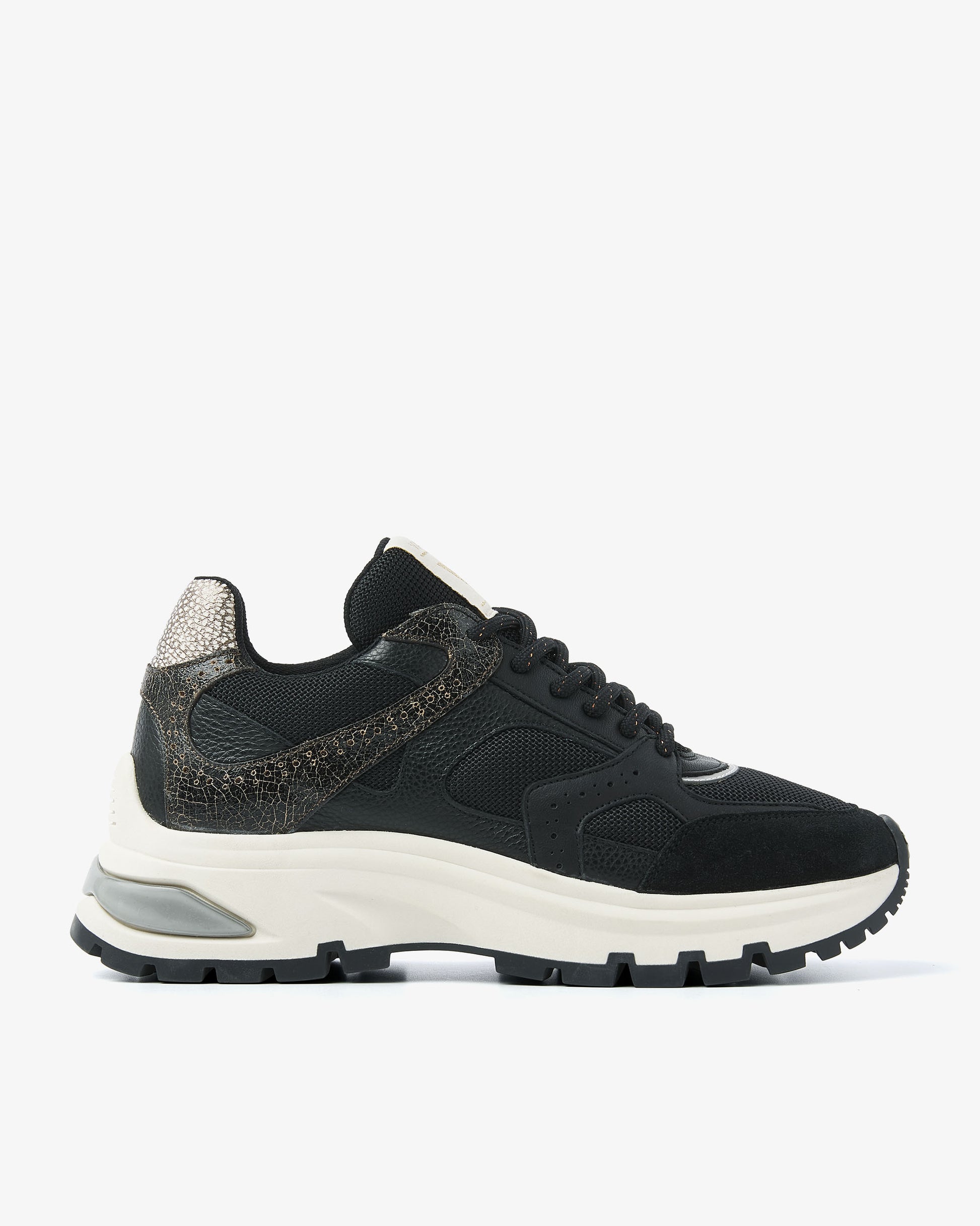VIA VAI zwarte dames sneakers Liz Curtis