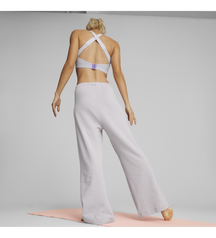 Calça de treino Puma Studio lilás