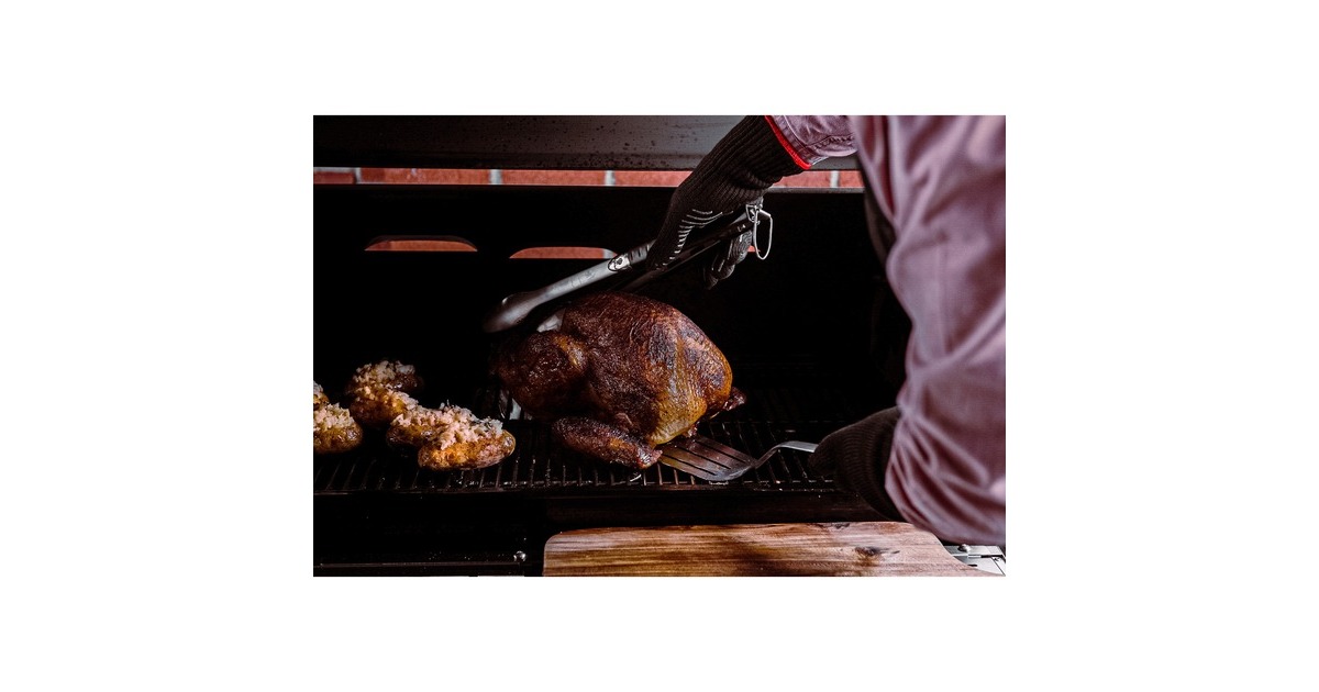 WeberSmokeFire EPX6 STEALTH Edition barbecue  (Zwart)