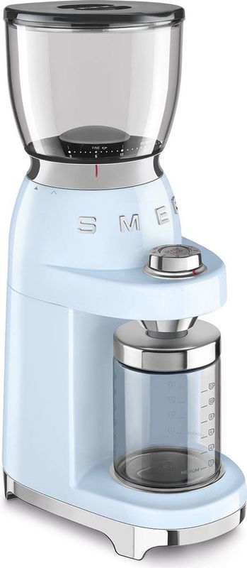 SMEG CGF01PBEU Elektrische koffiemolen Pastelblauw 30 maalstanden