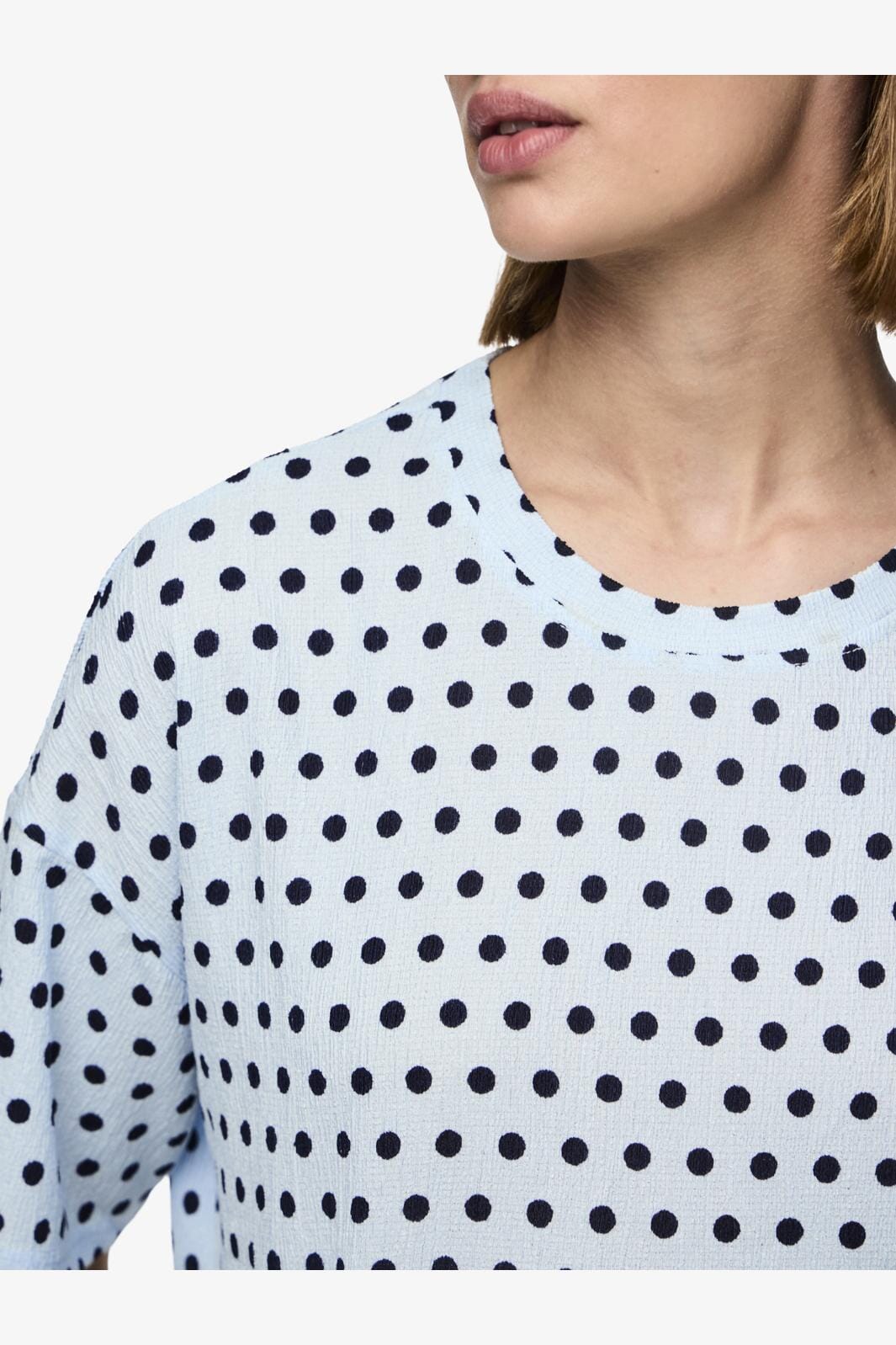Pieces Pcluna Ss Oversize Tee Sa