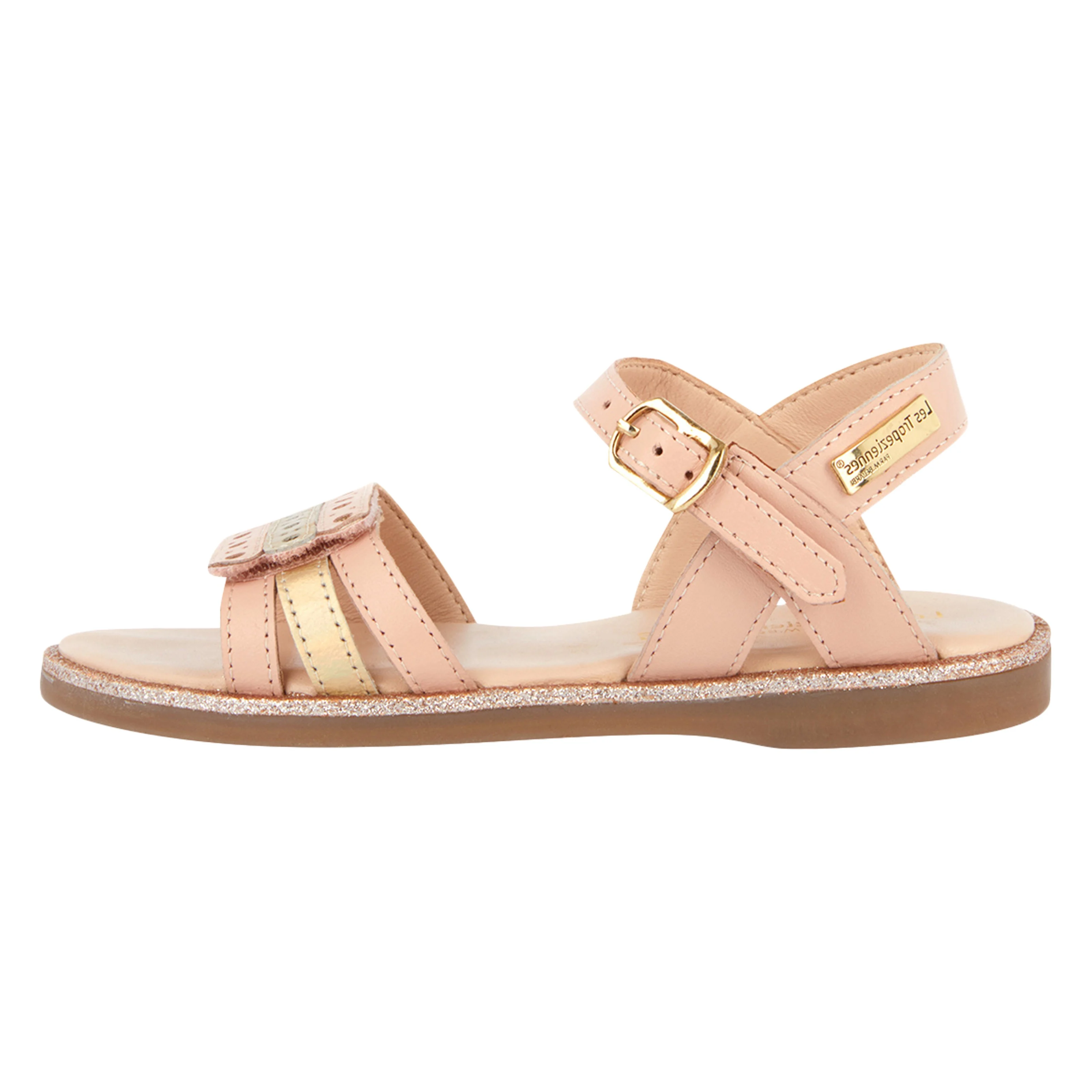 Sandales cuirisidor | Rose
