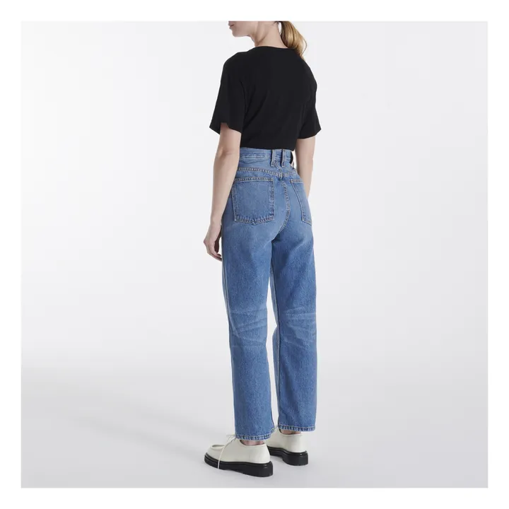 B Sides Jean Droit Taille Haute Plein | Reese Vintage