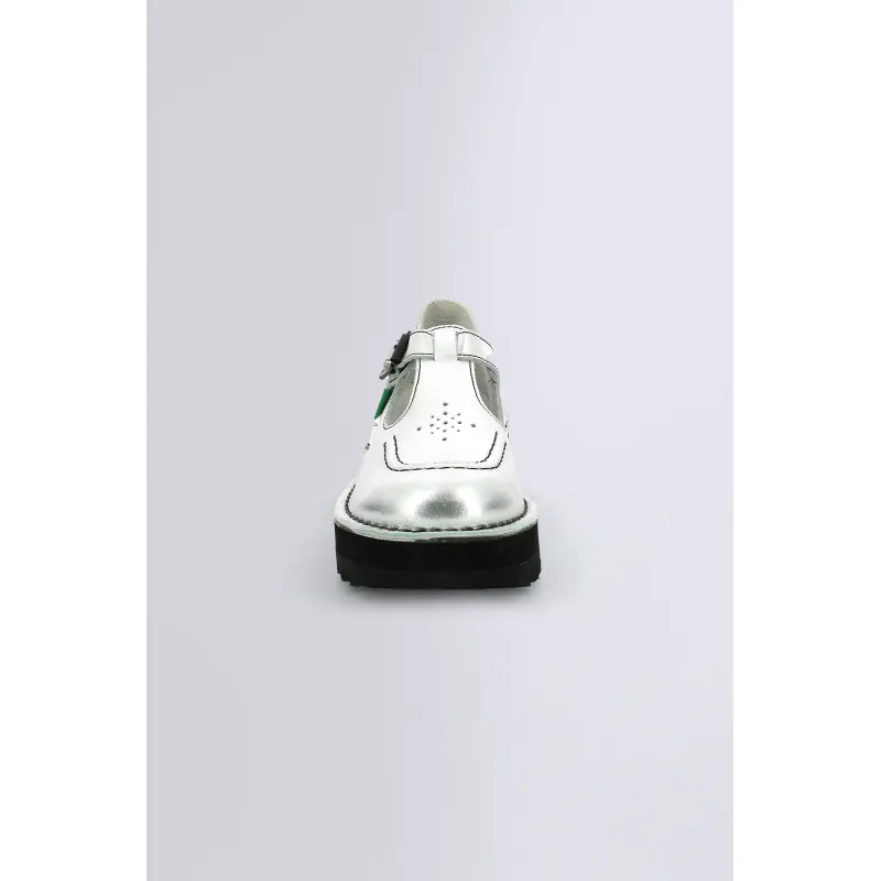 KICKOUSTRAP ARGENT SALOME Cuir Femme