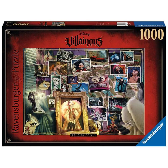 Puzzle : 1000 pièces - Cruella
