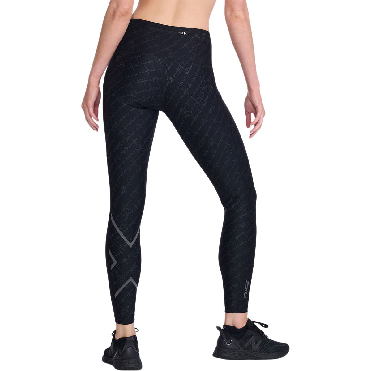 2XU Aero Reflect Hi-Rise Kompressions Tights Dame