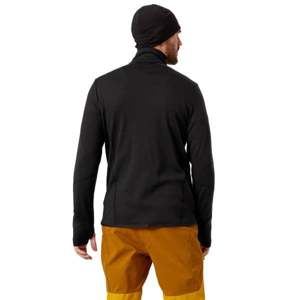 Veste polaire HELLY HANSEN LIFA MERINO MIDLAYER BLACK