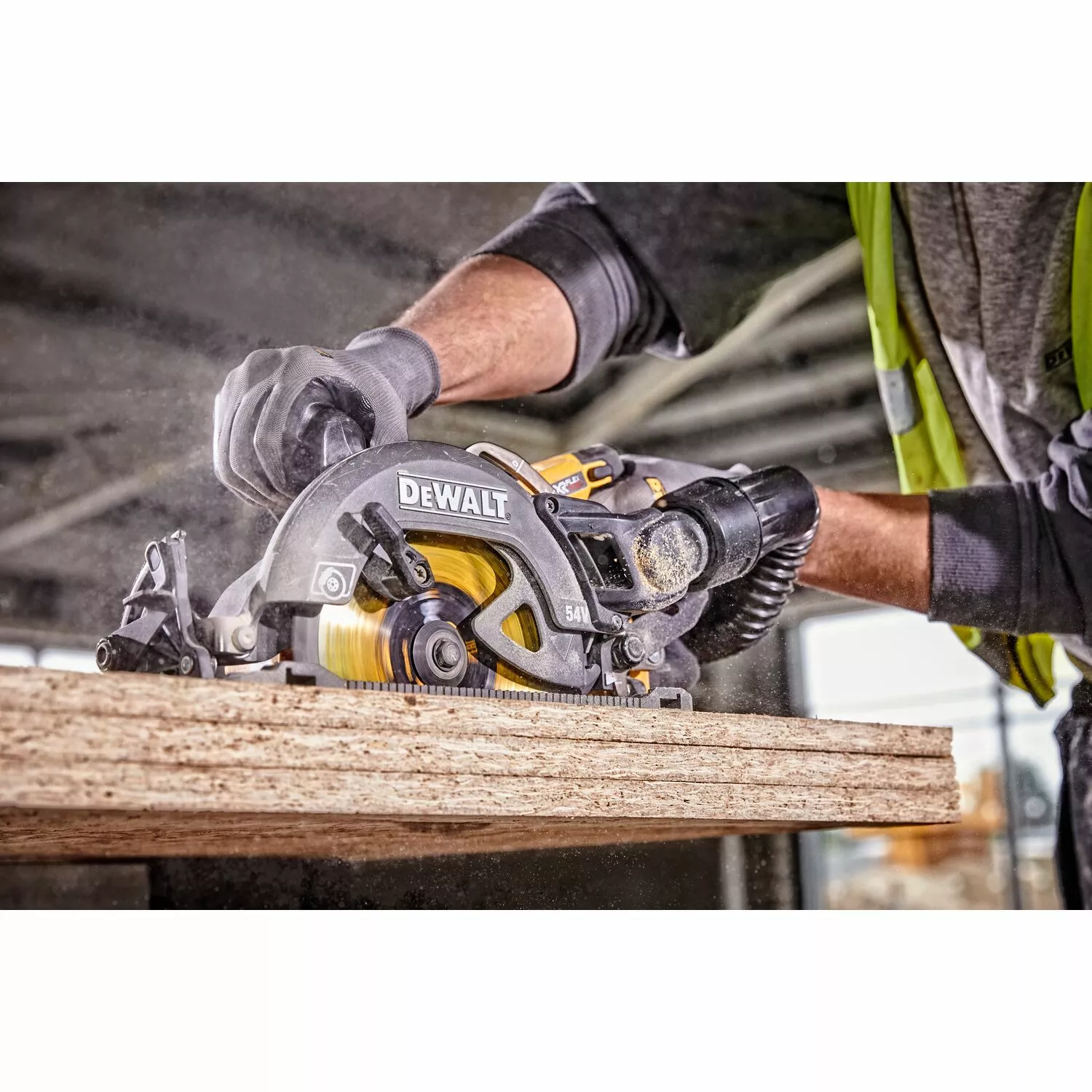 DeWALT DCS577N 54V XR FlexVolt Li-Ion Accu cirkelzaag body - 190mm - koolborstelloos