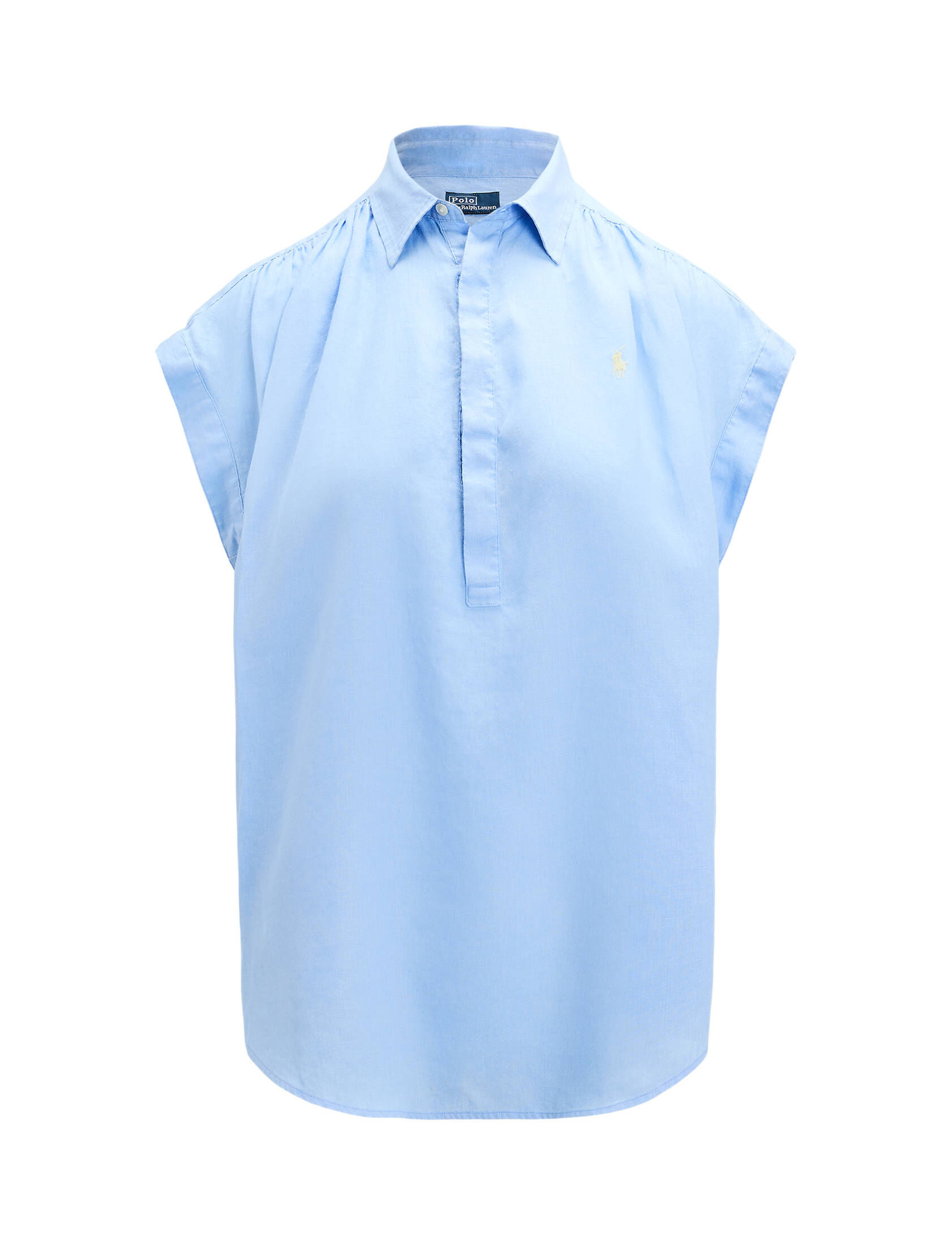 Polo Ralph Lauren| Damen Leinenbluse Kurzarm