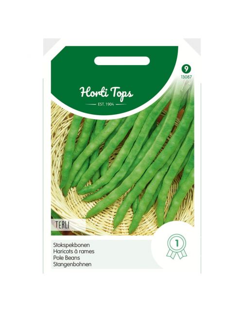 Hortitops Stokspekbonen Terli - Slaboon - Groentezaden - 100 g