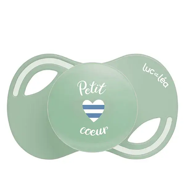 Luc et Léa Collection 2 Sucettes Anatomiques Tetine Extra-slim 0-6 mois Renard