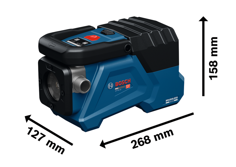 Bosch Professional PRO GTP 18V-28 Accu waterpomp 18V Basic Body - 06019R6000