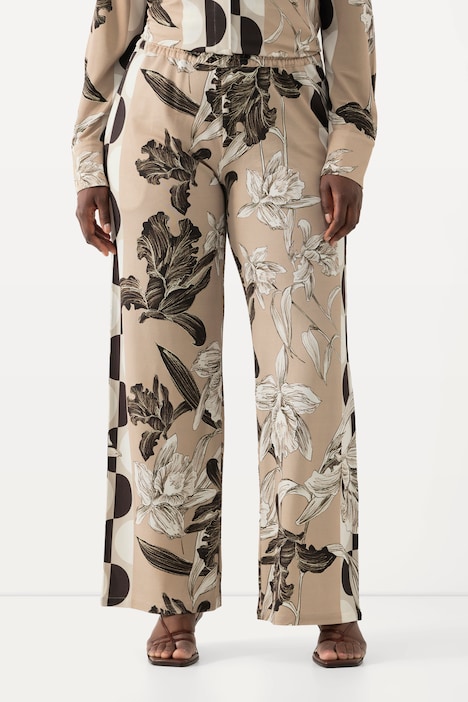 Slinkyhose, Mustermix, weites Bein, Elastikbund
