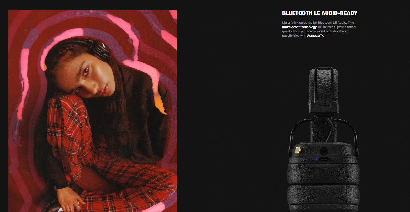 Marshall - Major V Black: Revolutionerende Over-Ear Hovedtelefoner med Overlegen Lydkvalitet