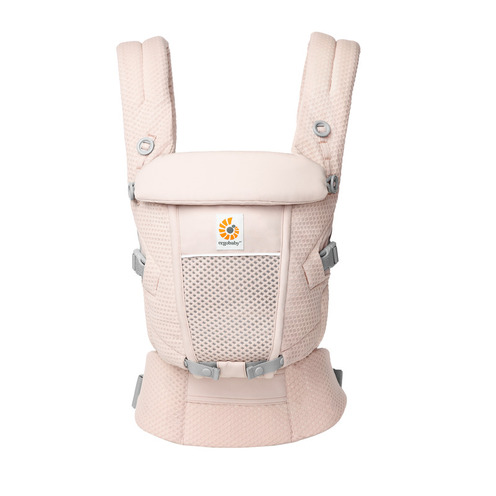 Porte bébé Adapt SoftFlex Mesh Rose Quartz - ERGOBABY