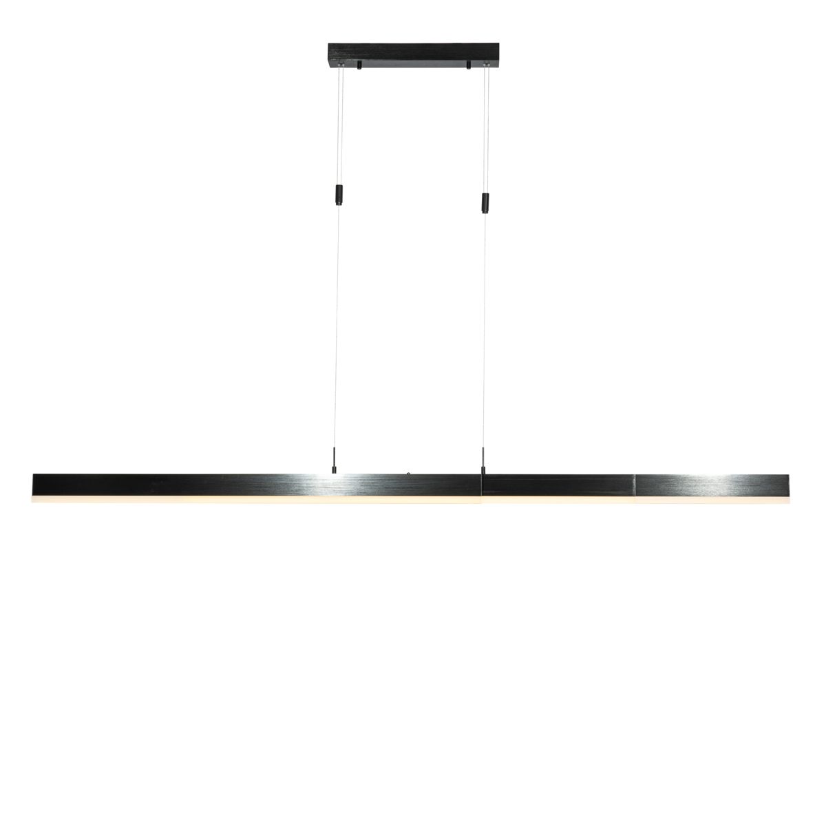Moderne verstelbare hanglamp zwart incl. LED dimbaar - Lamba