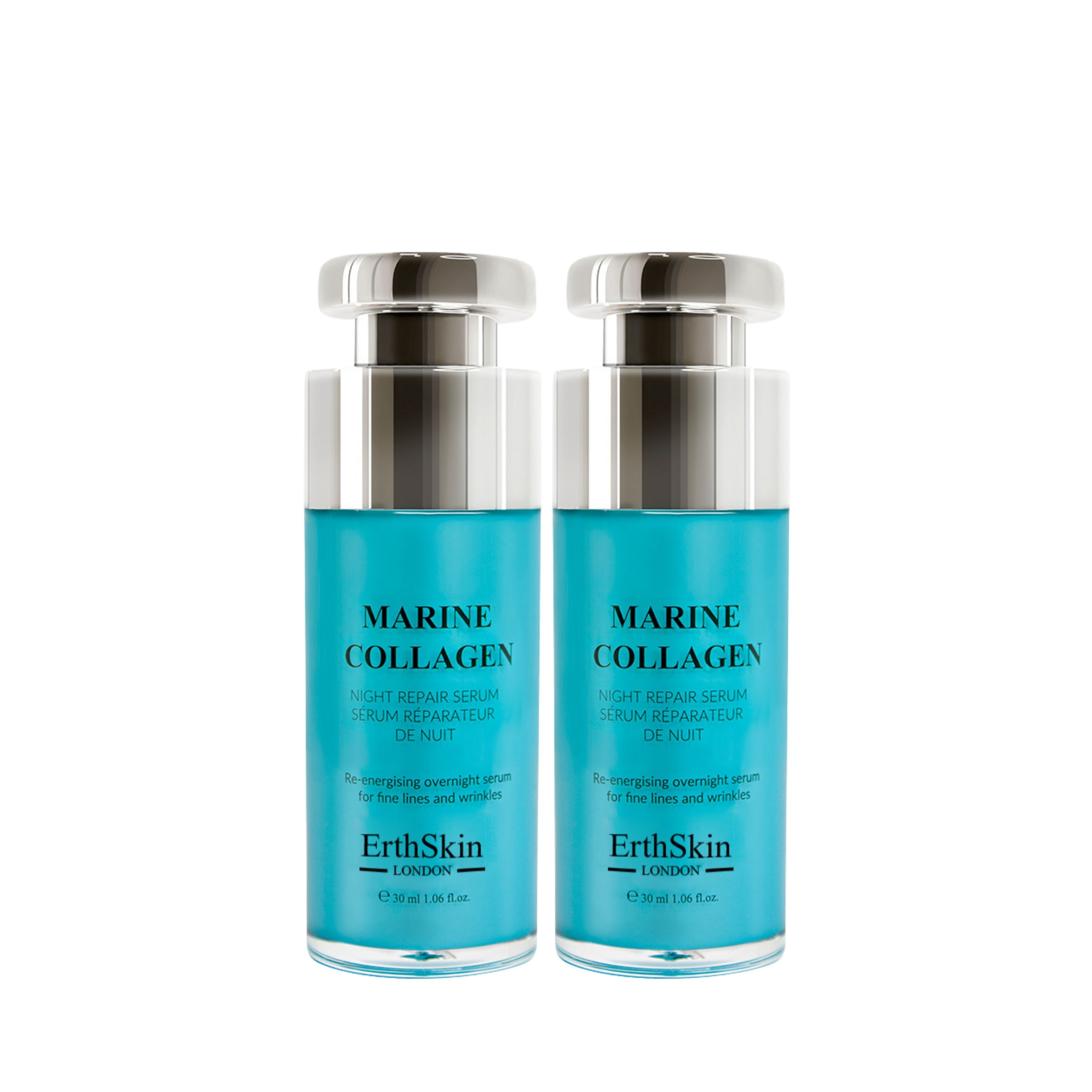 Erth skin london Marin Kollagen Nacht Reparatur Serum set