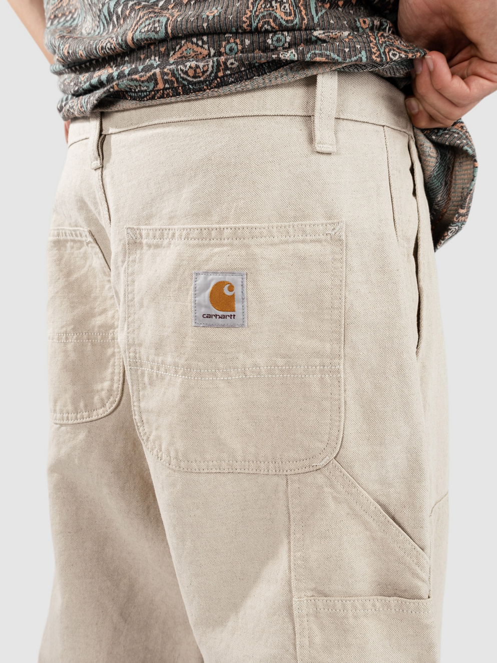 Carhartt WIP Walter Double Knee Pants natural rinsed