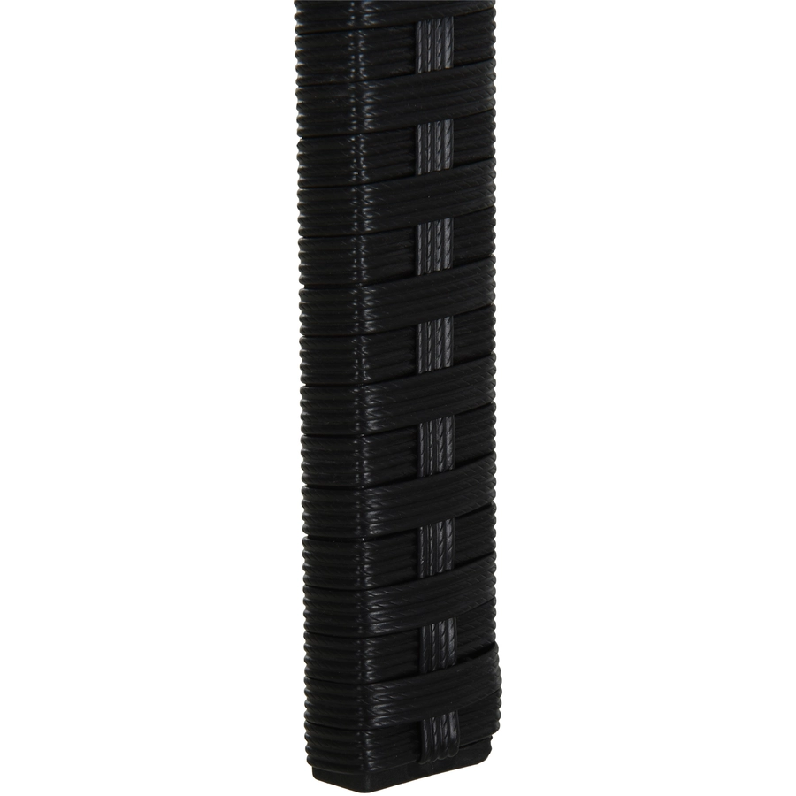 Outsunny Polyrattan Sitzgruppe als 7-teiliges Set schwarz, cremeweiß