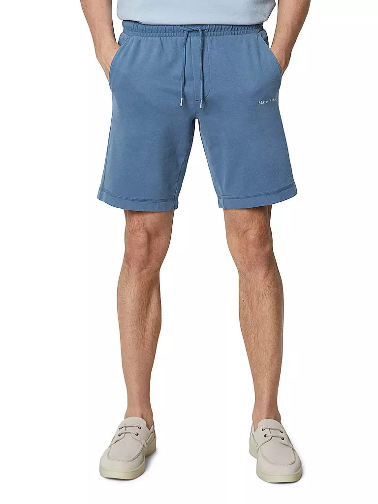 MARC O'POLO Sweatshorts blau
