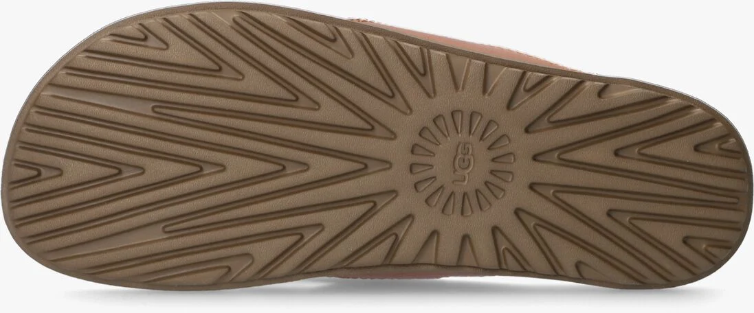 UGG cognac ugg slippers w solivan flip