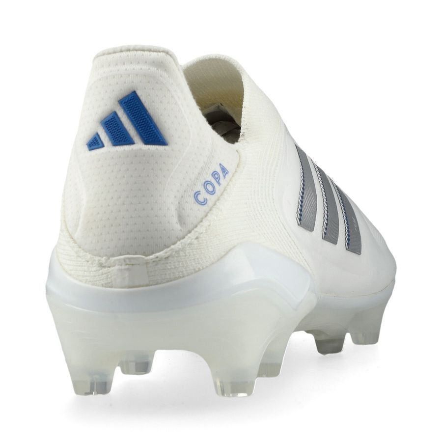 adidas Copa Pure Elite III Laceless FG Polar Victory - Blanc/Argenté/Bleu