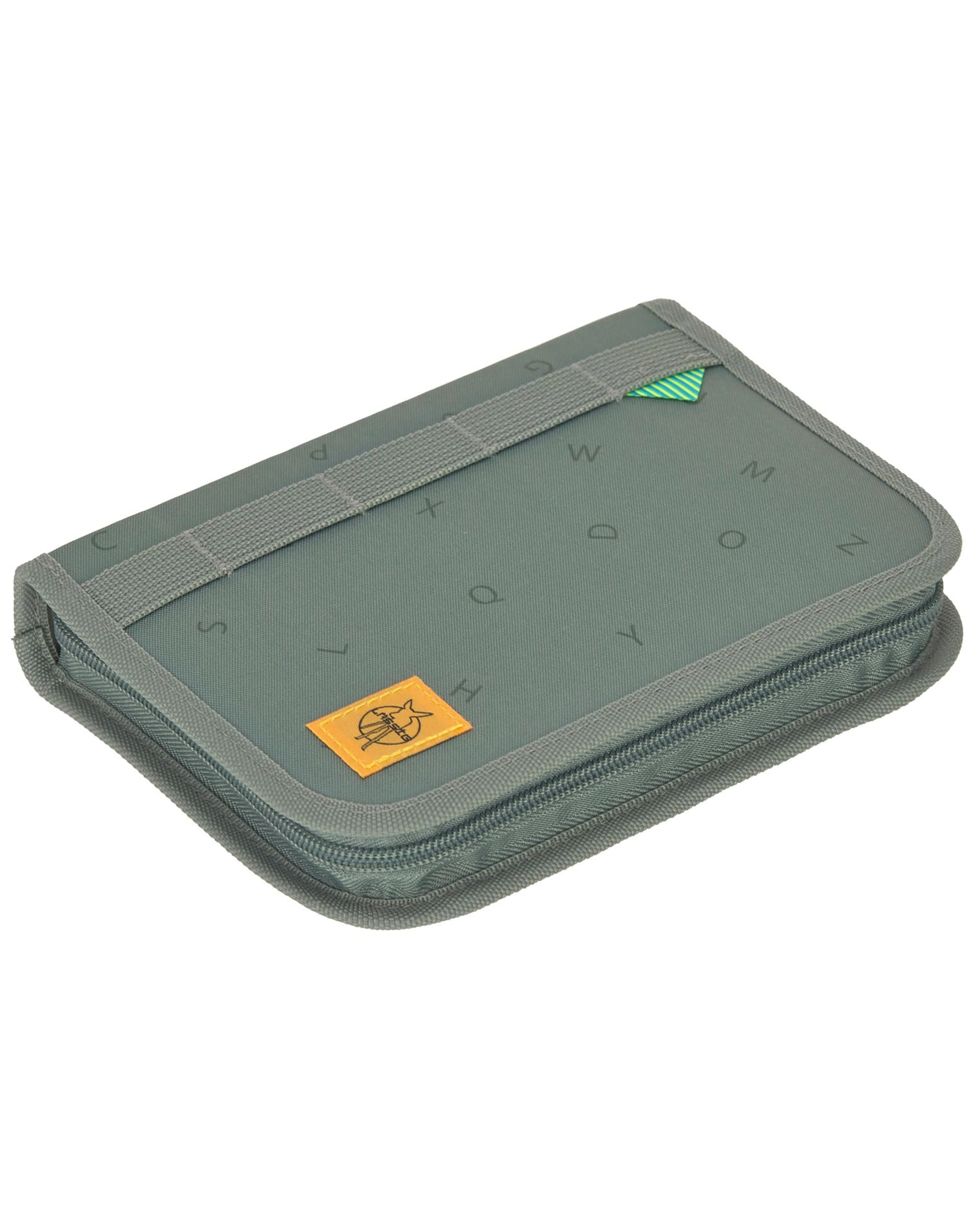 Schulranzen-Set UNIQUE (30x25x41) 9-teilig in green