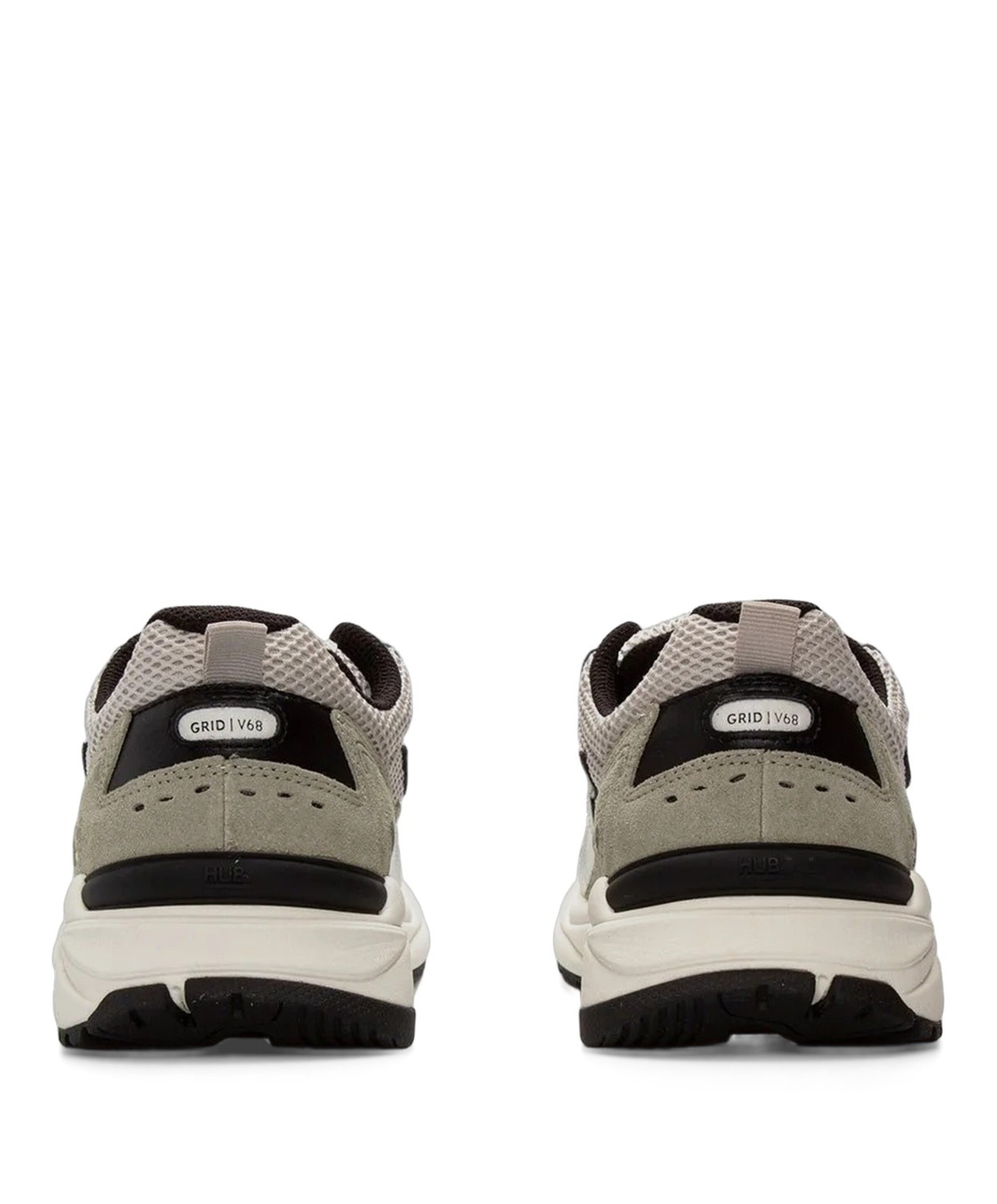 Hub Grid M37 heren sneakers beige