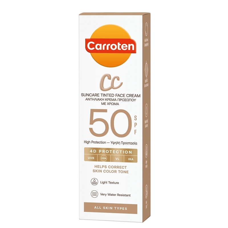 Carroten Face CC Cream SPF 50 - 50 ml