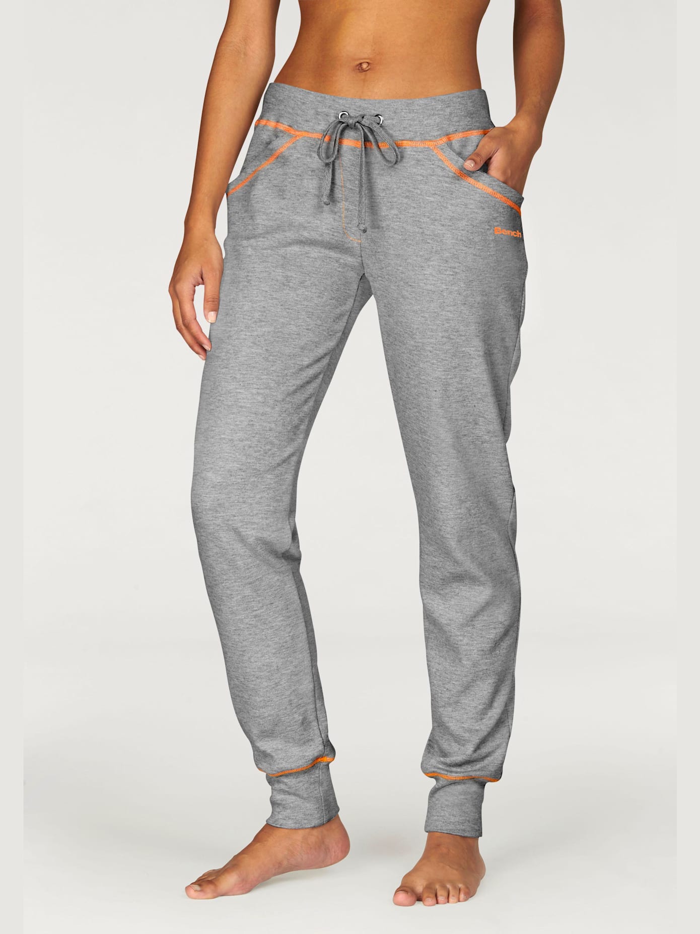 Pantalon détente sportif avec poches fendues