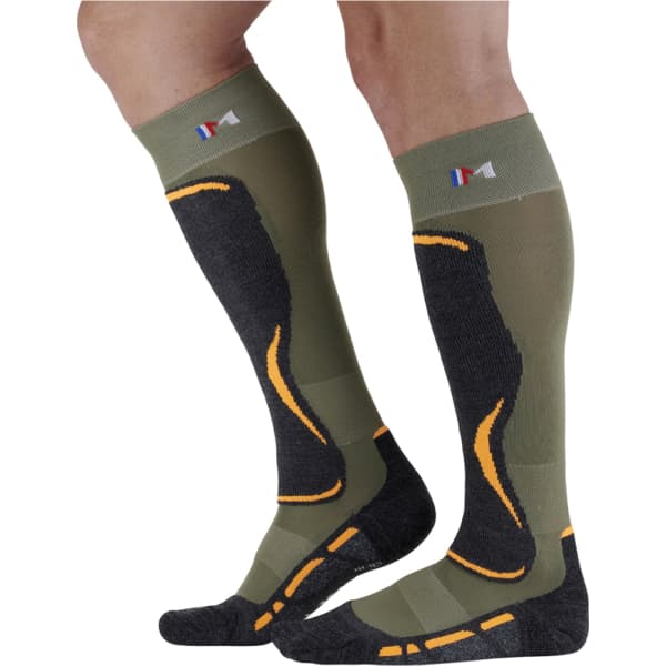 Chaussette de ski MONNET MI-BAS ACCESS2 KAKI