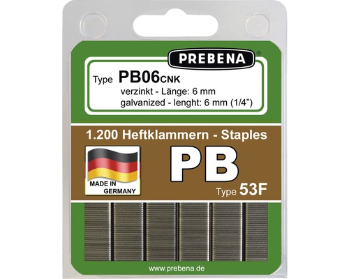 Nietjes Prebena Type PB06CNK-B 1.200 stuks