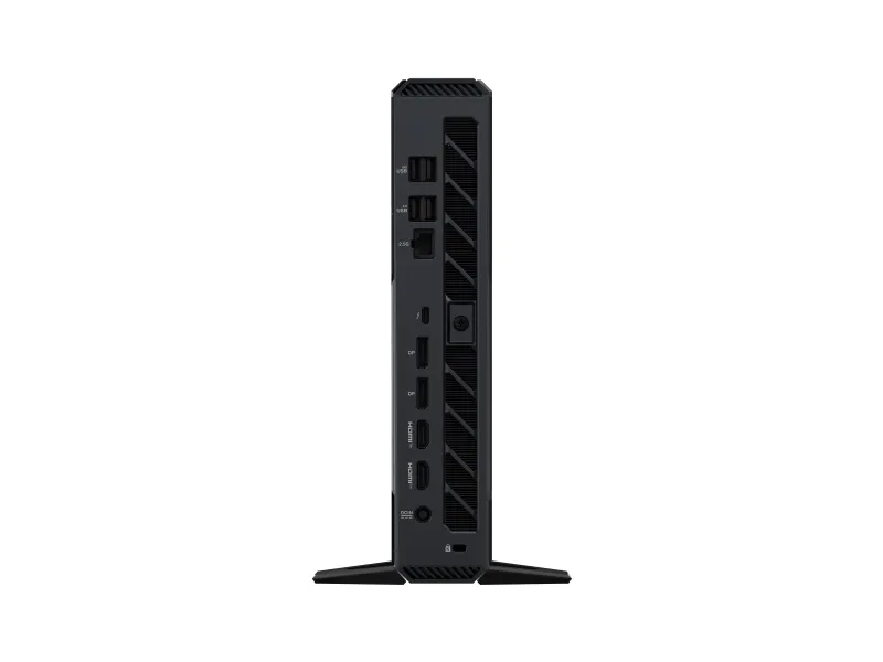 ASUS ROG NUC RNUC15JNK9X28AA2 - Mini PC gaming - Core Ultra 9 275HX / op til 5.4 GHz - RAM 32 GB - SSD 2 TB - NVMe - GeForce RTX 5080 - IEEE 802.11be (Wi-Fi 7), IEEE 802.11ax (Wi-Fi 6), Gigabit Ethernet, 2.5 Gigabit Ethernet, Bluetooth 5.3 - Win 11 H