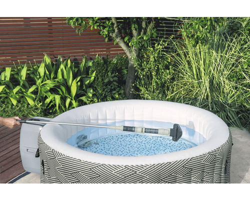 Draadloze zwembad- en spastofzuiger met landingsnet LAY-Z-SPA® 16,8 x 150 cm kunststof