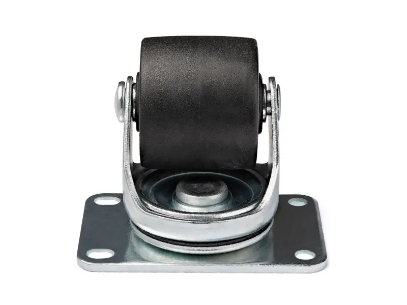 StarTech.com Heavy Duty Casters for Server Racks/Cabinets, Set of 4 Universal M6 2-inch Swivel Caster Kit, 45x75mm Pattern, Replacement Caster Wheels for 4 Post Racks, Steel/Plastic - 4-Pack Rolling Caster Kit (RKCASTER2) - Styrehjulspakke for rack -