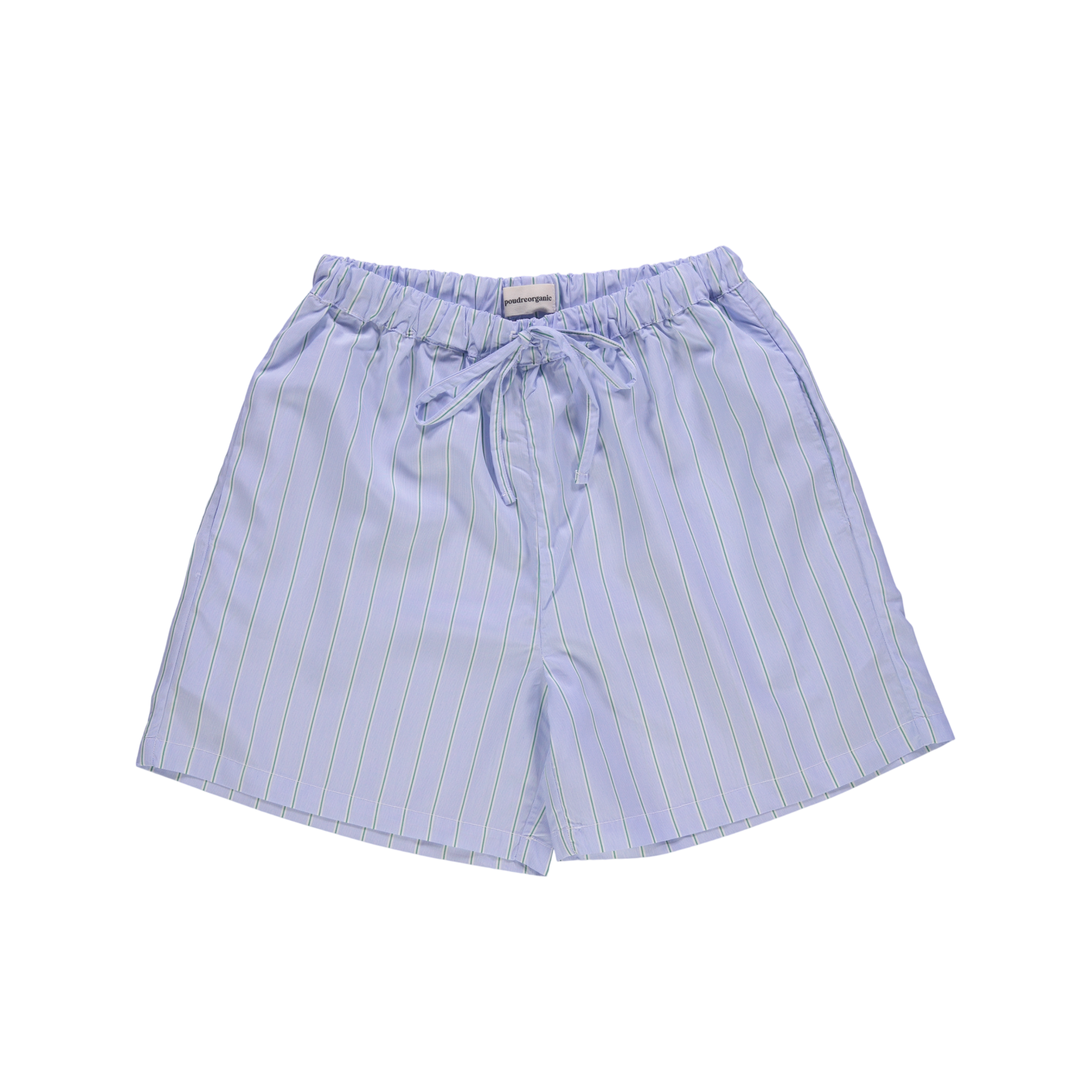 Adult Shorts Gomazio Fine Green Stripes