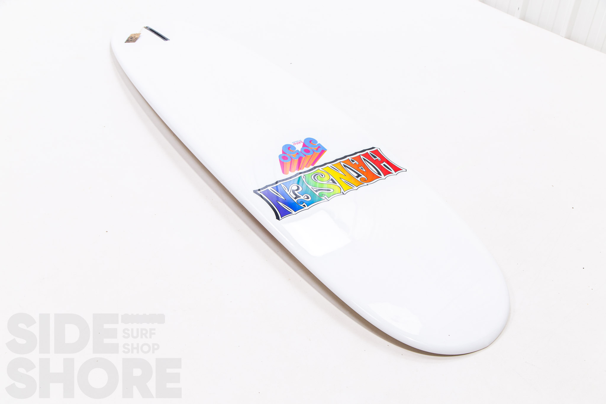 Hansen Surfboards 50-50 Mini - White Tint   Polish - 7'6 x 22 1/4