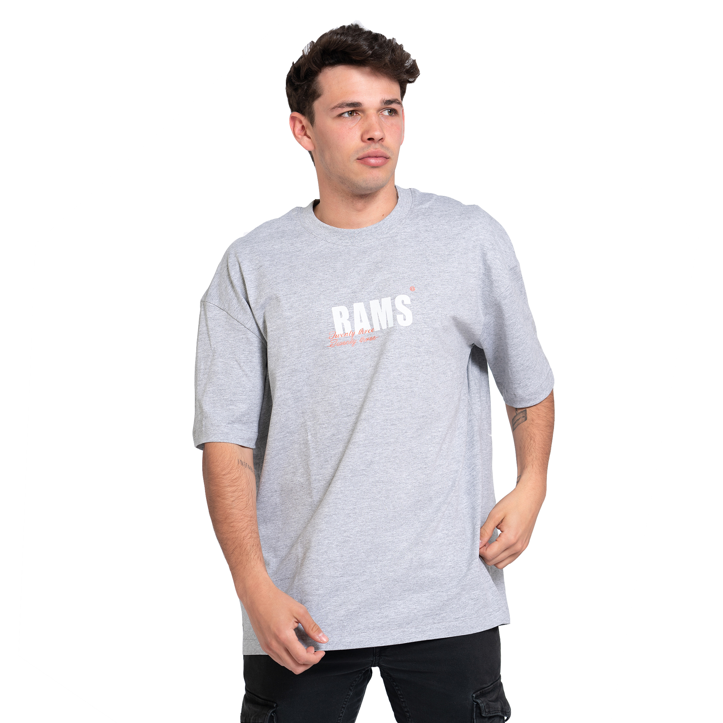 Camiseta Oversize Rams 23 Doble Twenty Three