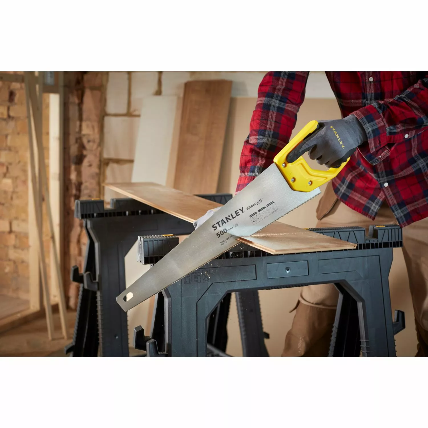 Stanley STHT20371-1 Houtzaag SharpCut - 500mm - 11T/inch