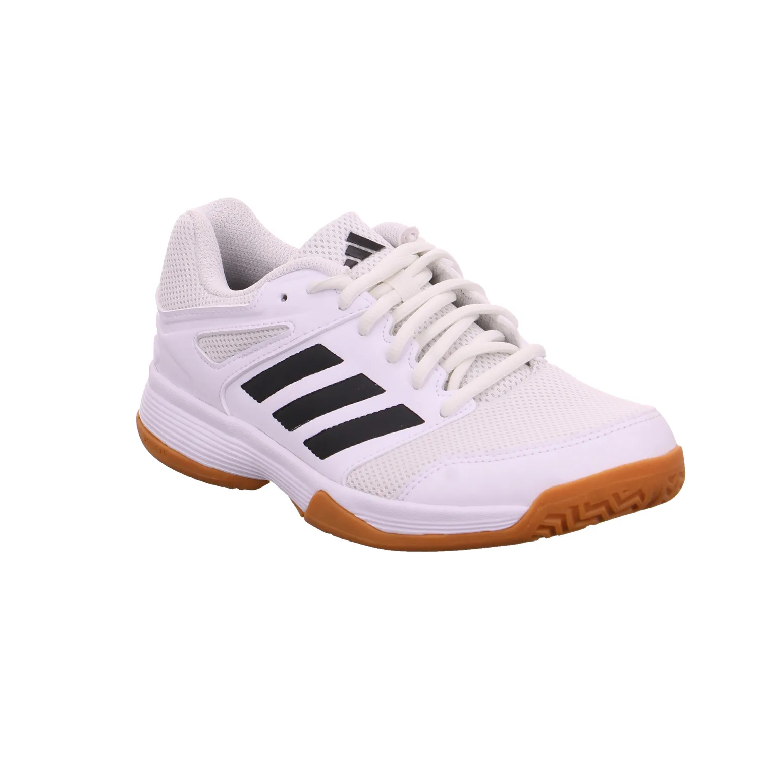 ADIDAS Indoor Freizeitschuh Weiss Lederimitat