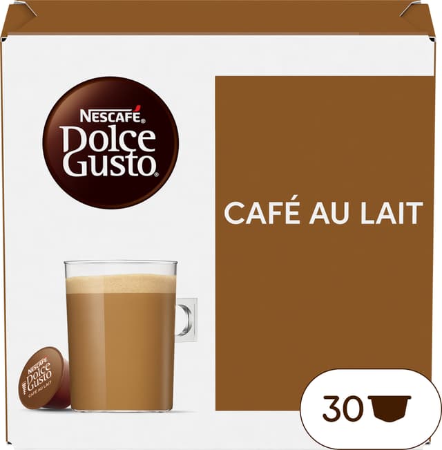 NESCAFÉ Dolce Gusto Café au Lait kaffekapsler (30 stk.)