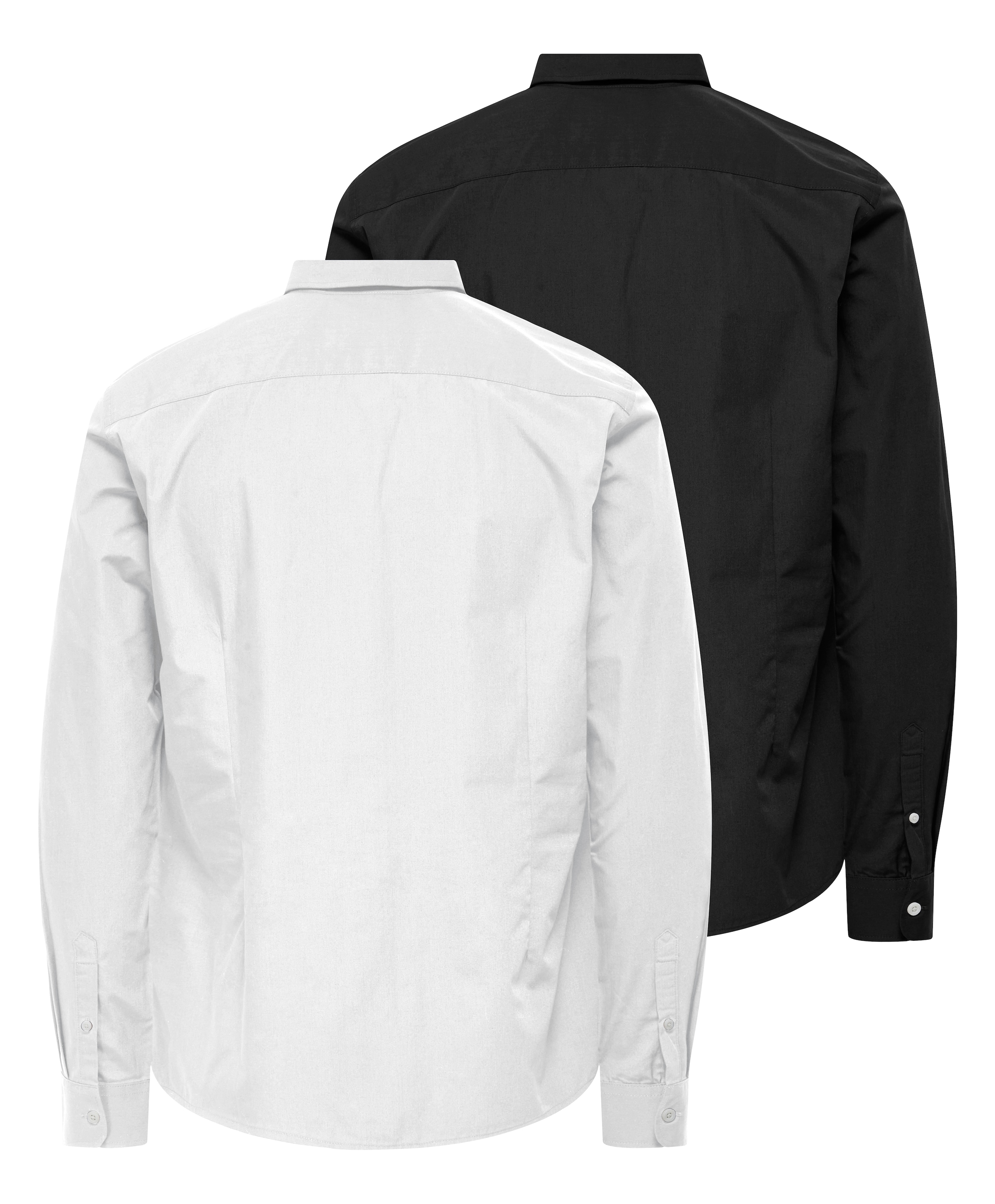 ONLY & SONS Langarmhemd »ONSFLORIAN LIFE LS POPLIN SHIRT 2- PACK«, 2 Stk.